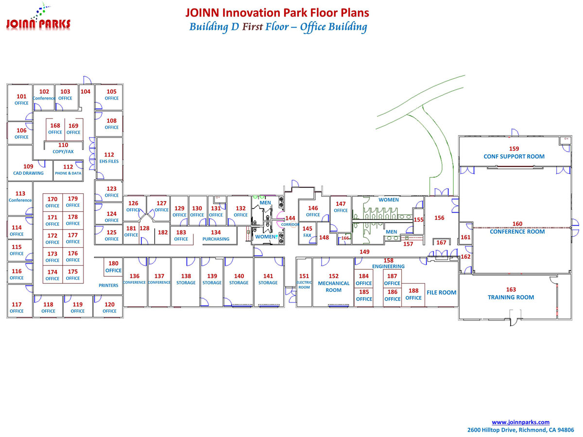 Building A First Floor at JOINN Innovation Park