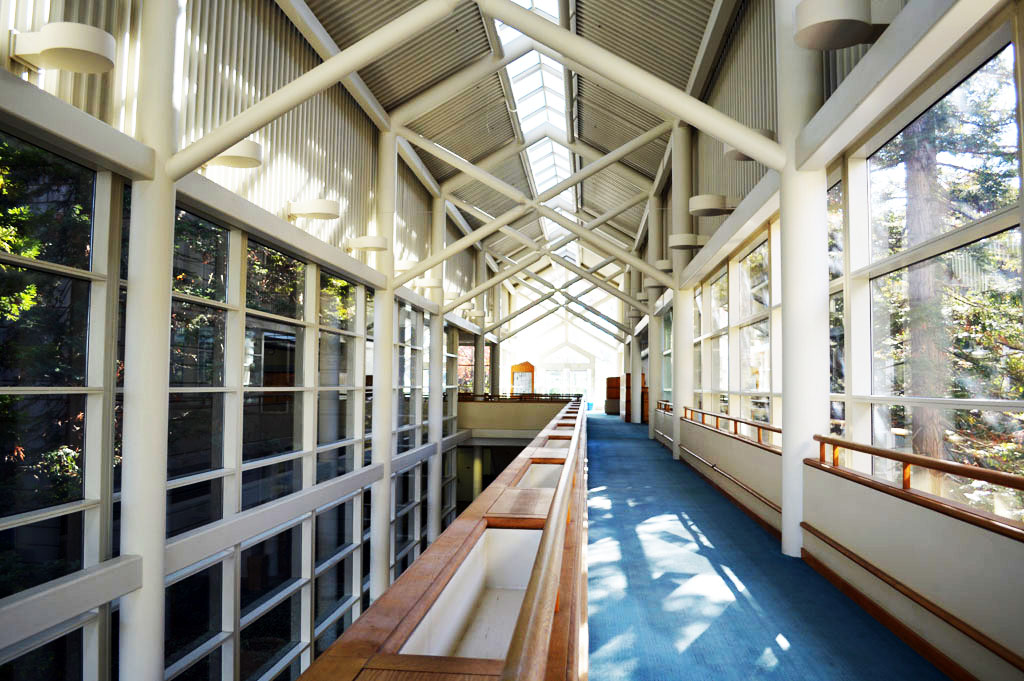 The upper level of LINK building of JOINN Innovation Park