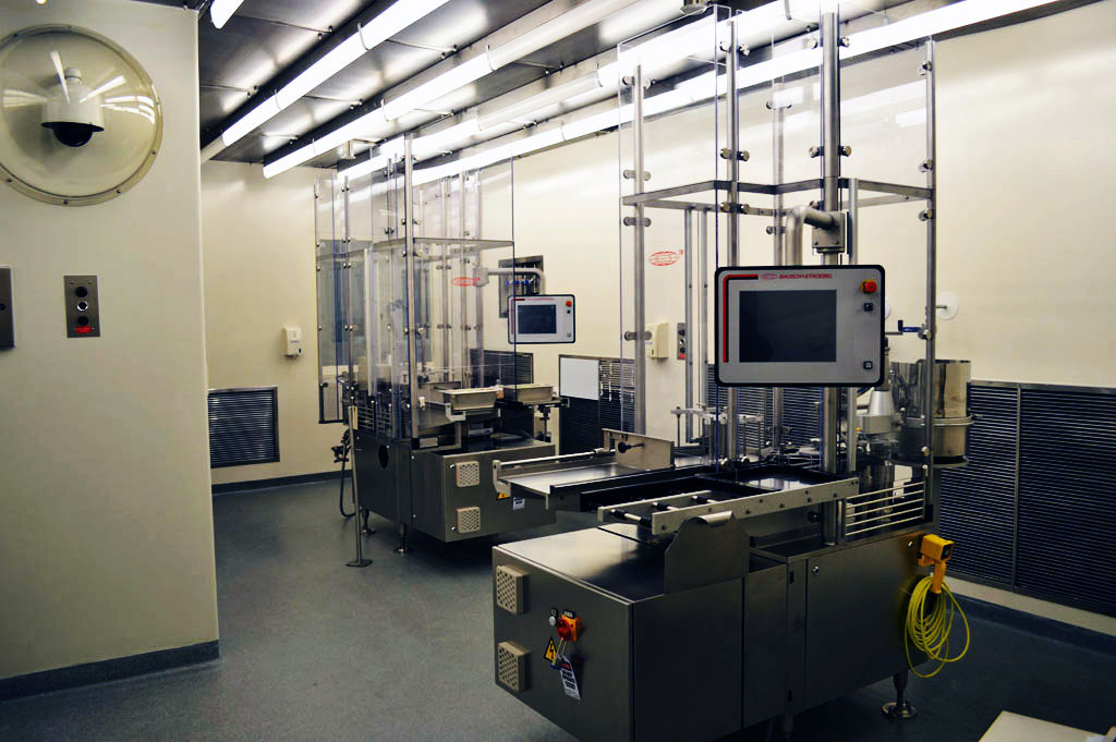 The filling equipment in GMP Building of JOINN Innovation Park